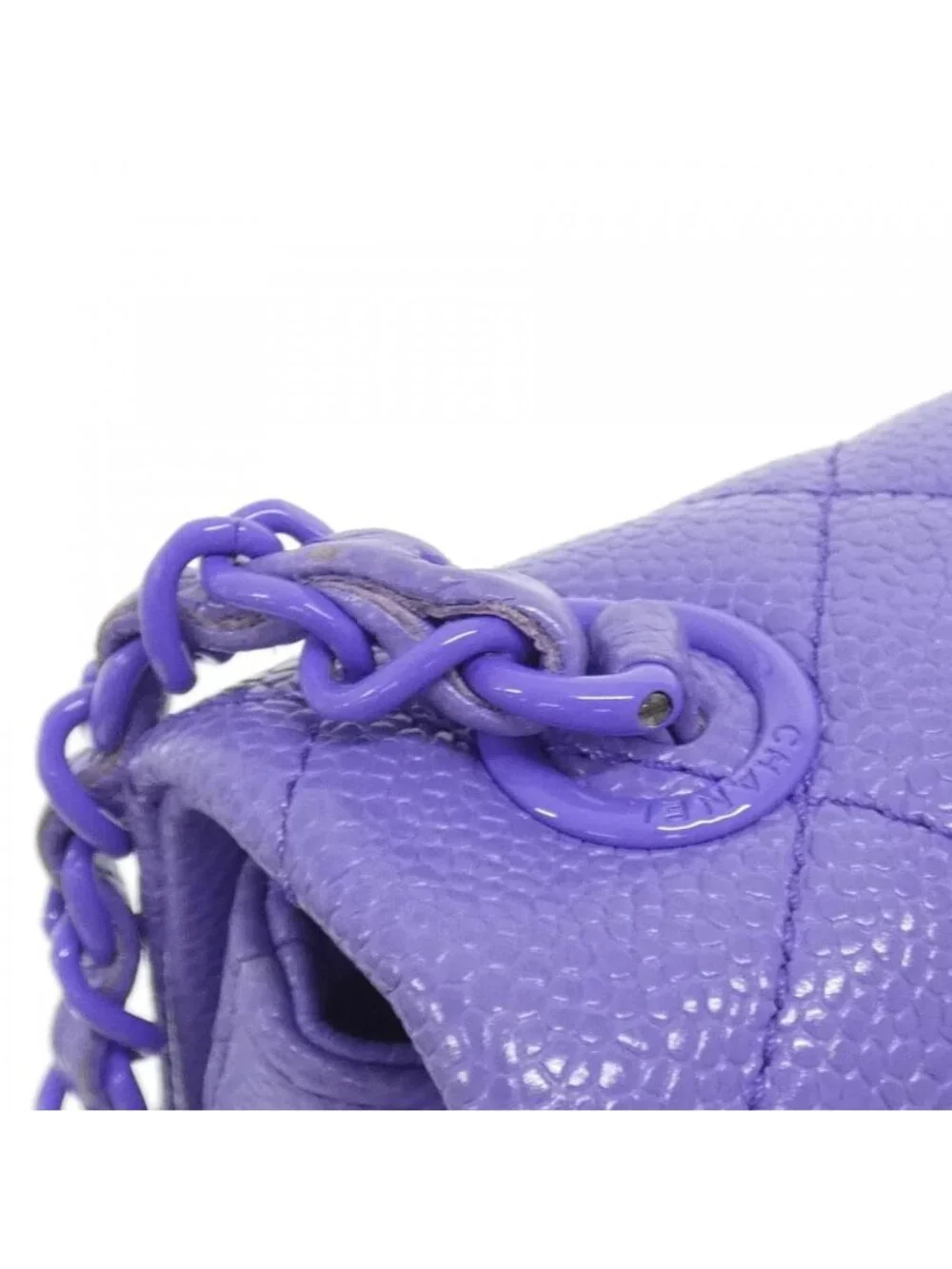 Chanel Shoulder Bag Purple
